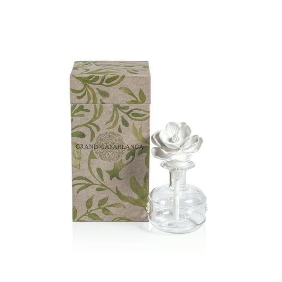 APRICOT BLOOM Zodax Grand Casablanca Porcelain Diffuser