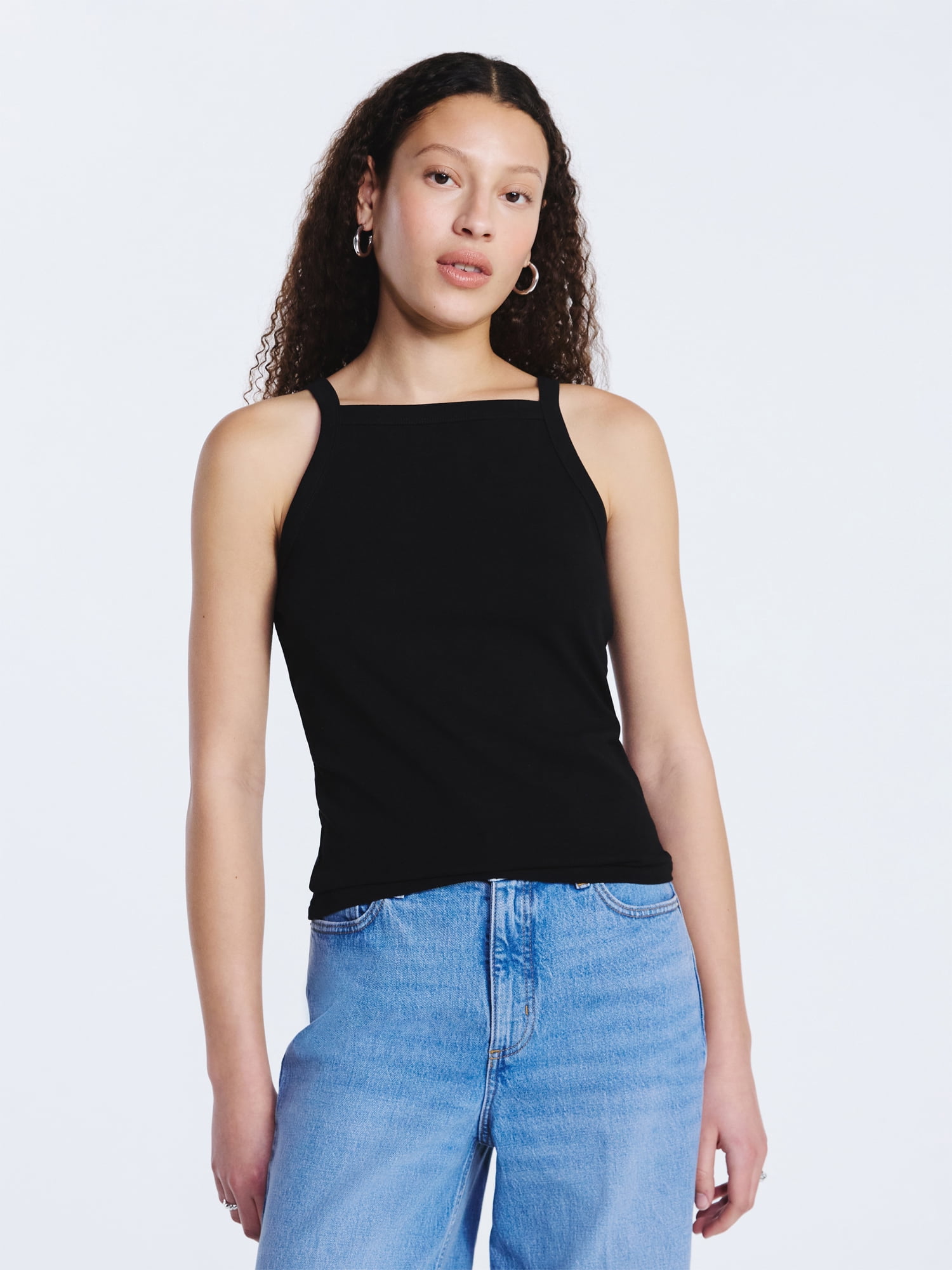 Free Assembly Women’s Apron Tank Top, Sizes XS-XXL