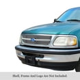 thumbnail image 1 of 1997-1998 Ford Expedition/1997-1998 Ford F-150/1997-1998 Ford F-250 Light Except Lariat Bar Style Main Upper Stainless Steel Polished Finish Horizontal Billet Grille, 1 of 2