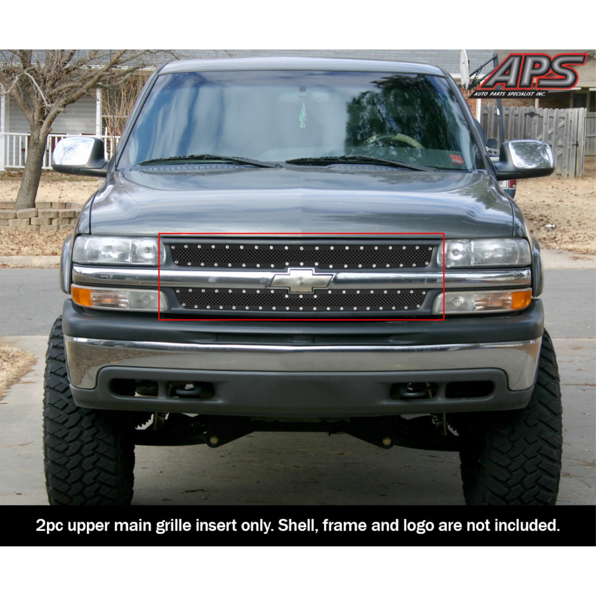 APS 1999-2002 Chevy Silverado 1500 Rivet Grille 1.8 mm wire mesh rivet ...