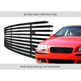 thumbnail image 1 of 2001-2004 Volvo S60 Not For S60 R Trim Stainless Steel Black Powder Coated Finish Horizontal Billet Black Stainless Steel Billet Grille, 1 of 2
