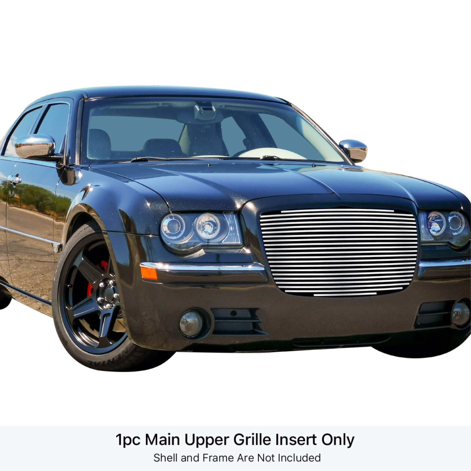 APS 2005-2010 Chrysler 300 Stainless Steel Billet Grille 8x6