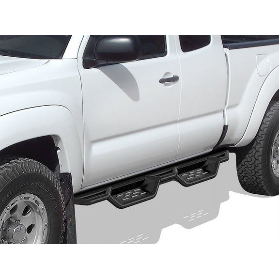 APS 2005-2023 Toyota Tacoma Extended Nerf Bar round tube drop style door to door