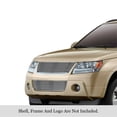 thumbnail image 1 of 2006-2012 Suzuki Grand Vitara Stainless Steel Silver Hairline Finish Finish 8X6 Horizontal Billet Stainless Steel Billet Grille, 1 of 2