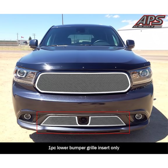 APS 2014-2017 Dodge Durango With Adaptive Cruise Control Mesh Grille 1.8 mm wire mesh