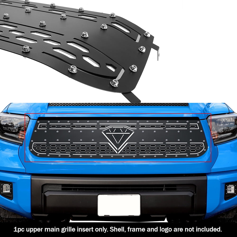 APS 2014-2017 Toyota Tundra Not fit with front sensor behind logo Sheet Grille double layer laser cut sheet