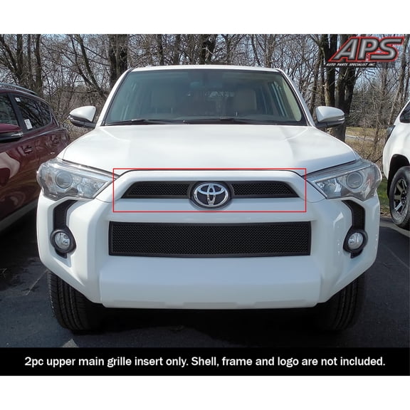 APS 2014-2019 Toyota 4Runner Not For Limited Edition Black Wire Mesh Grille 1.8 mm wire mesh