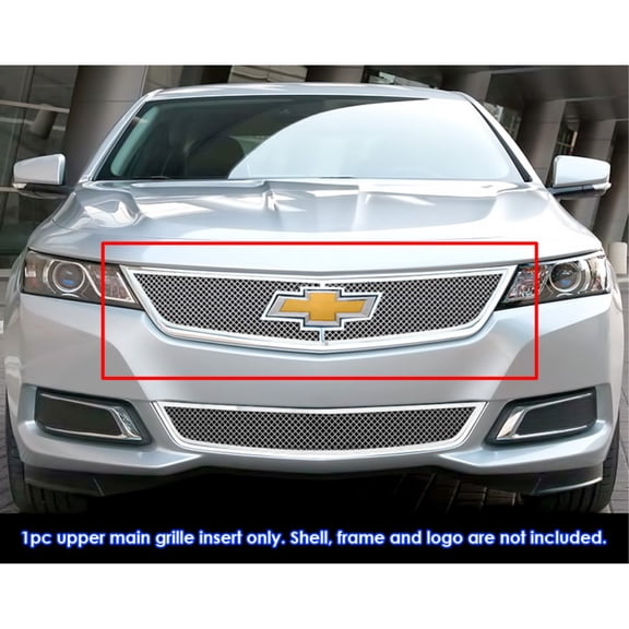 APS 2014-2020 Chevy Impala Logo Show (Not For 2014-2016 Chevy Impala Limited) Mesh Grille 1.8 mm wire mesh