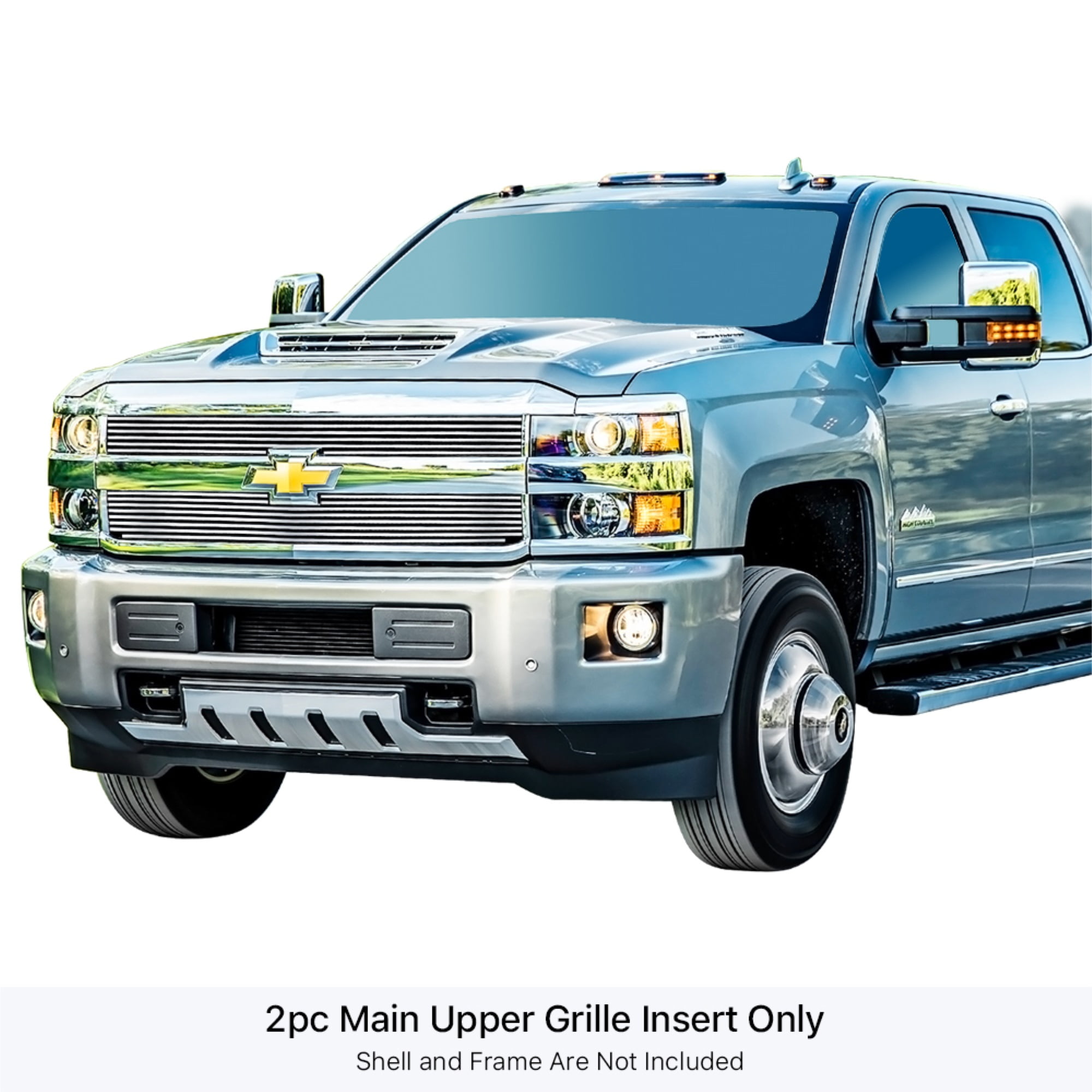 APS 2015-2018 Chevy Silverado 2500 HD Without Z71 Package, Not for High  Country Model(Not For Z71 Package and High Country Model) Stainless Steel 