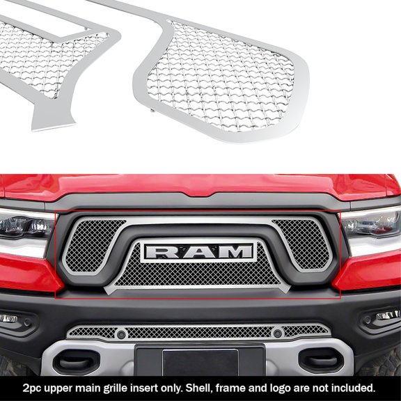 APS 2019-2023 Ram 1500 Rebel Mesh Grille 2.5 mm wire mesh