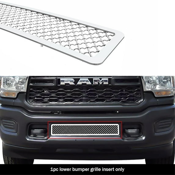 APS 2019-2023 Ram 2500 without sensor Mesh Grille 2.5 mm wire mesh