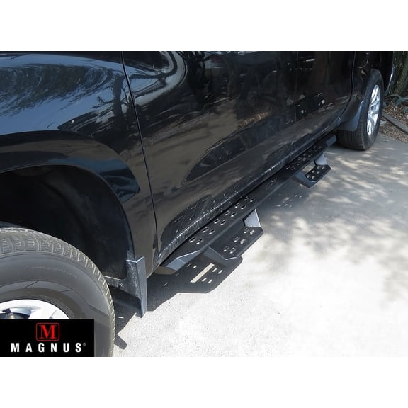 APS 2019-2024 Chevy Silverado 1500 Crew Cab Nerf Bar RS drop style door to door