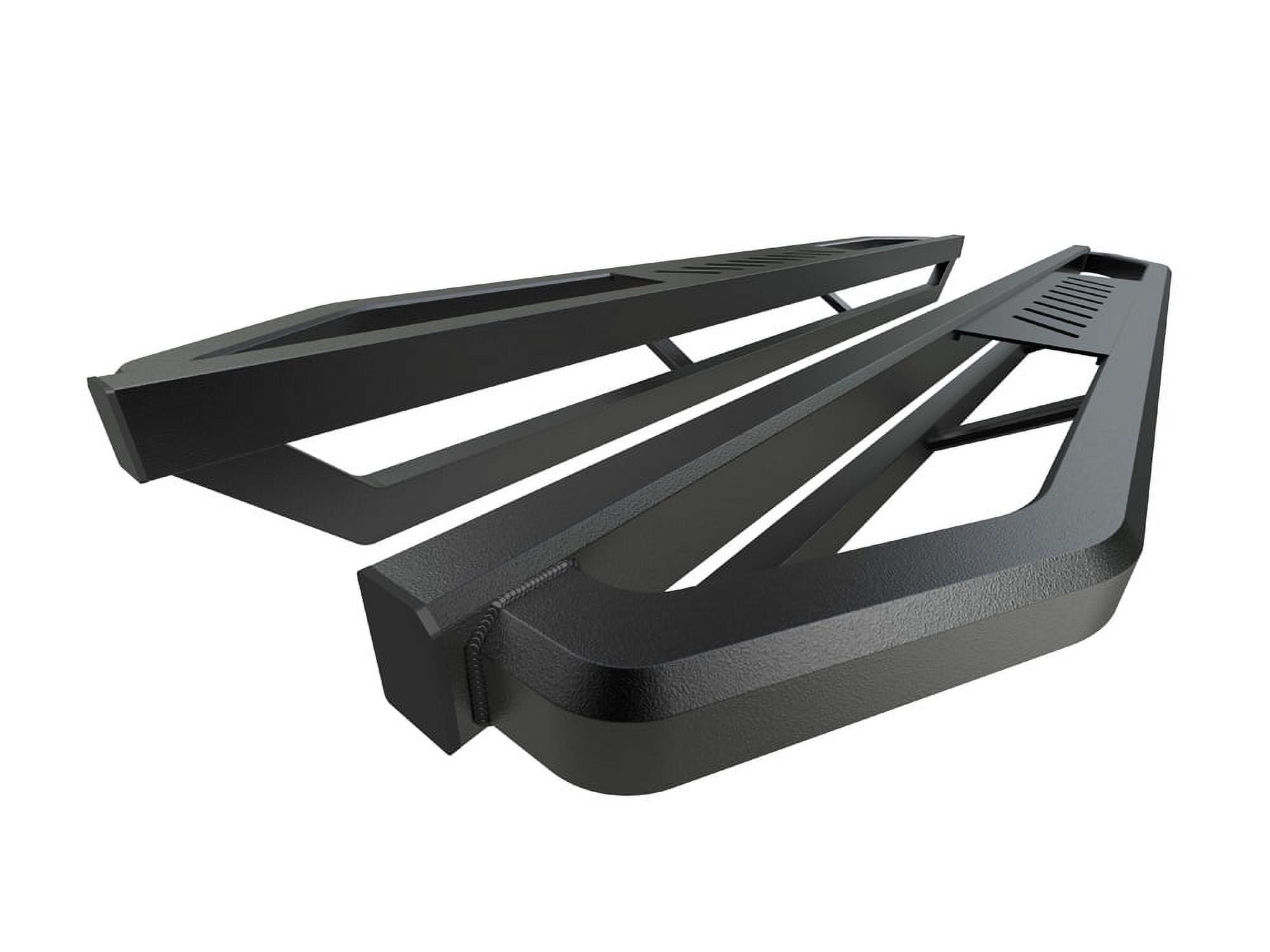 APS 6.5in Side Armor Stainless Steel Running Boards Compatible with Ford F150 2015-2025 Regular Cab & F-250 F-350 Super Duty 2017-2025 (Nerf Bars Side Steps Side Bars)