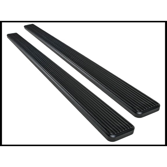 APS 6" Black Stainless Steel iSteps Fit 1998-2005 Mercedes-Benz ML Class ML320