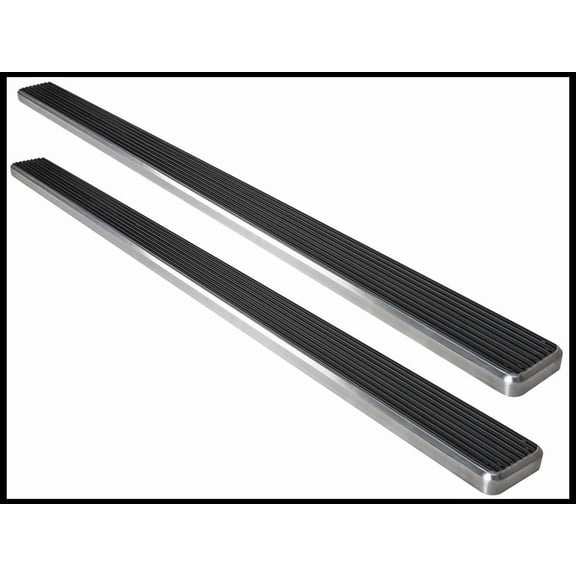APS 6" Brushed Stainless Steel iSteps Fit 2007-2017 Jeep Patriot