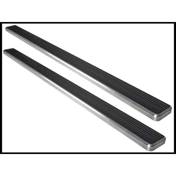 APS 6" Brushed Stainless Steel iSteps Fit 2024-2026 Toyota Tacoma Double Cab