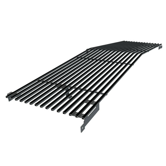 APS Compatible with Chevy GMC C K Pickup 1981-1987 & 81-88 Blazer Suburban Jimmy with Stacked Lights Main Upper Stainless Steel Black 8x6 Horizontal Billet Grille Insert C85002J
