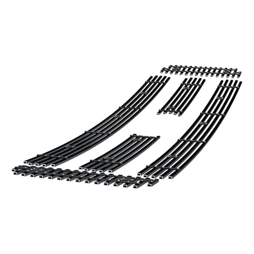 Aazon.co: APS Preiu Stainless Steel SS Chroe Billet Grille Grill Insert Copatible With