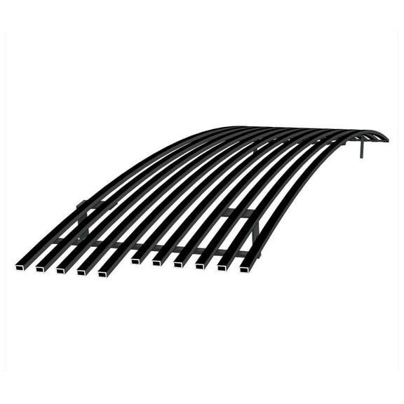APS Compatible with Ford Expedition & F-150 F-250 Bar Style 1997-1998 Main Upper Stainless Steel Black 8x6 Horizontal Billet Front Grill Grille Insert F85029J