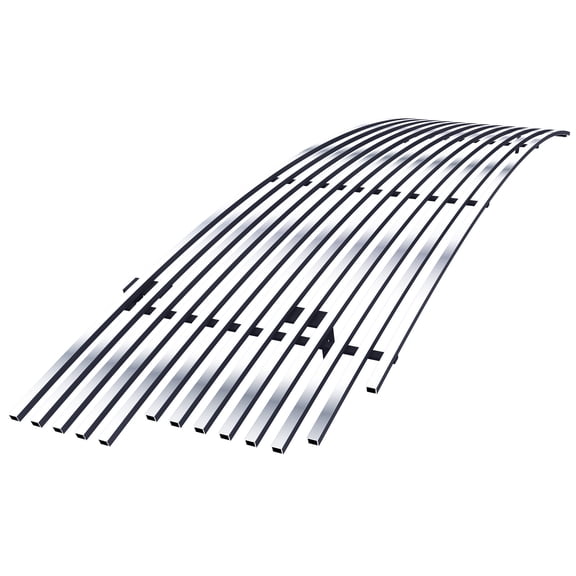 APS Compatible with Ford F-150 Harley Davidson Lightning 1999-2003 & Expedition 99-02 & F-150 Heritage 04 Main Upper Stainless Steel Chrome Billet Grille Grill Insert F85072A