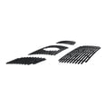 thumbnail image 1 of APS Compatible with Nissan Titan 2004-2006 & 07 Titan Classic Model & 04-07 Armada with Logo Show Aluminum Black Horizontal Billet Grille Insert Combo N67992H, 1 of 7