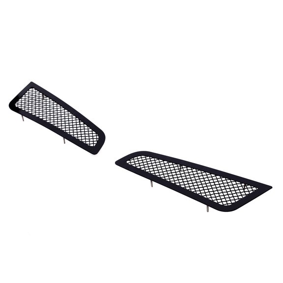 APS Compatible with ATS 2013-2014 Fog light Cover Stainless Steel Black Mesh Grille Insert A75954H