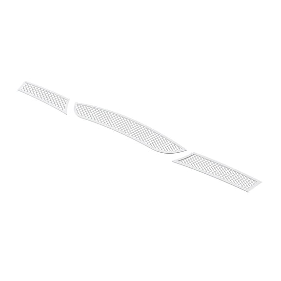 APS Compatible with BMW 325I 330I 2006-2007 Lower Bumper Stainless Steel Chrome Mesh Front Grill Grille Insert W75524T