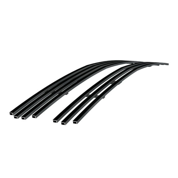 APS Compatible with Blazer 1998-2005 & S-10 Criss Cross 1998-2004 Main Upper Stainless Steel Black Horizontal Billet Grille Insert C85043J