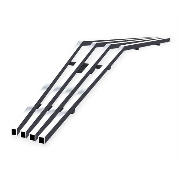 APS Compatible with Cadillac CTS 2008-2013 Lower Bumper Stainless Steel SS Chrome Horizontal Billet Front Grill Grille Insert A65258A