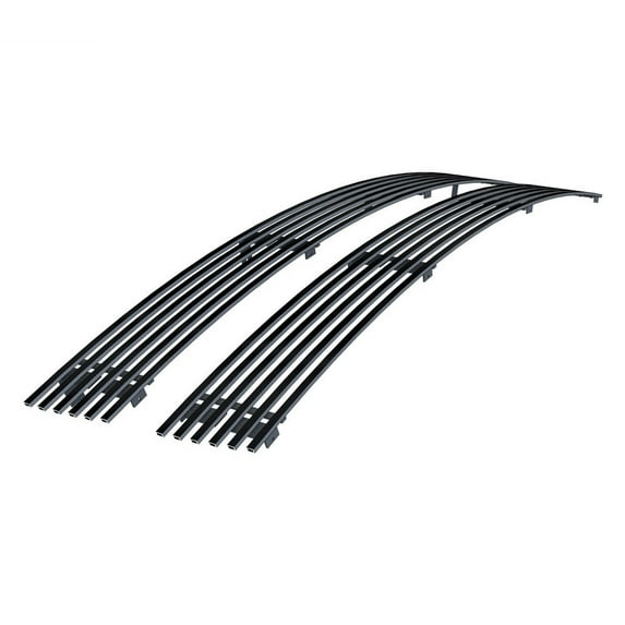 APS Compatible with Chevy Astro Van 1995-2005 Main Upper Stainless Steel Black 8x6 Horizontal Billet Front Grill Grille Insert C85104J