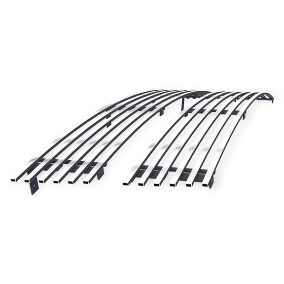 APS Compatible with Chevy Astro Van 1995-2005 Main Upper Stainless Steel Chrome 8x6 Billet Front Grill Grille Insert C85104C