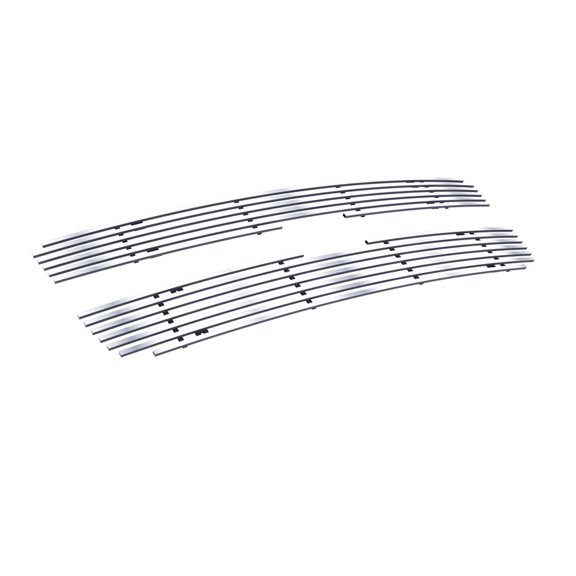 APS Compatible with Chevy Avalanche 2001-2006 with Body Cladding Main Upper Stainless Steel Chrome 8x6 Billet Front Grill Grille Insert C65329C