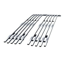 APS Compatible with Chevy Blazer C K Pickup Suburban Tahoe 1994-1999 Main Upper Stainless Steel SS Chrome Billet Front Grill Grille Insert C65706A