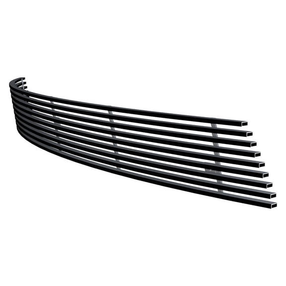 APS Compatible with Chevy Camaro 2014-2015 LT & LS with RS Package Lower Bumper Stainless Steel SS Black Billet Front Grill Grille Insert C65997H