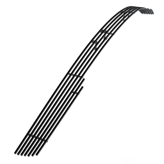 APS Compatible with Chevy Camaro 2014-2015 SS LS LT with RS Package Phantom Style Main Upper Black Horizontal Billet Grille Insert C65996H