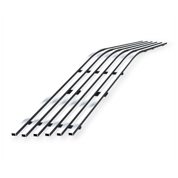 APS Compatible with Chevy Corvette 2006-2010 C6 Z06 Lower Bumper Stainless Steel SS Chrome Billet Front Grill Grille Insert C65768A