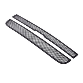 APS Compatible with Chevy Express Van 2003-2020 Main Upper Stainless Steel Black Mesh Front Grill Grille Insert C76436H