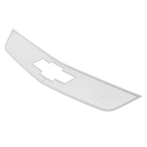 APS Compatible with Chevy Impala 2014-2020 Logo Show Main Upper Stainless Steel Chrome Mesh Front Grill Grille Insert C75945T