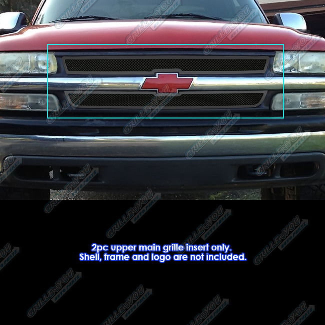 APS Compatible with Chevy Silverado 2500 3500 2001-2002 Main Upper ...