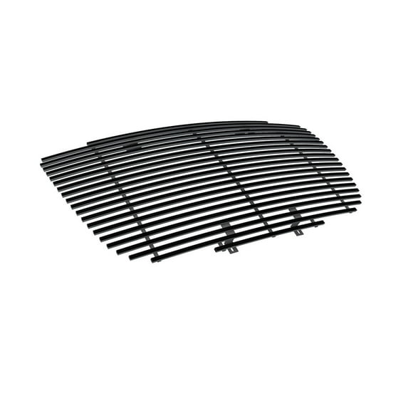 APS Compatible with Chrysler 300 300C 2005-2010 Main Upper Stainless Steel SS Black Billet Front Grill Grille Insert R85300L