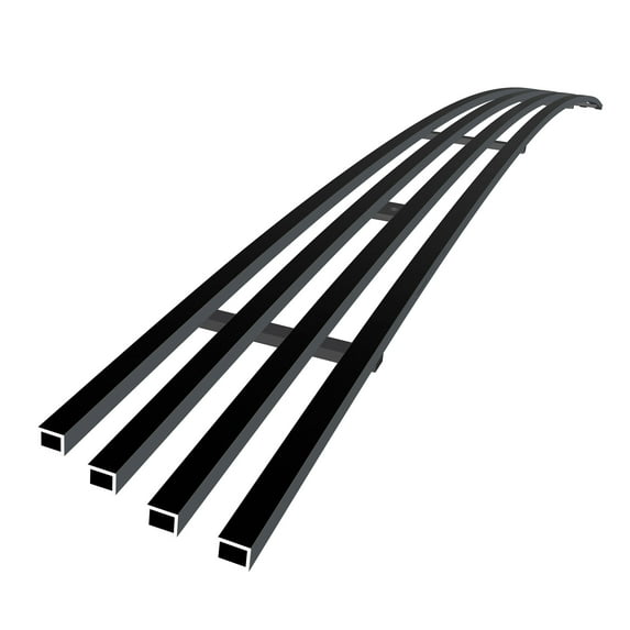 APS Compatible with Dodge Ram 1500 2009-2012 Sport & Express Lower Bumper Black Billet Front Grill Grille Insert D66883H