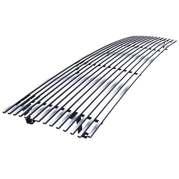 APS Compatible with Ford Bronco F-150 F-250 F-350 1987-1991 Main Upper Stainless Steel SS Chrome Billet Front Grill Grille Insert F85009A