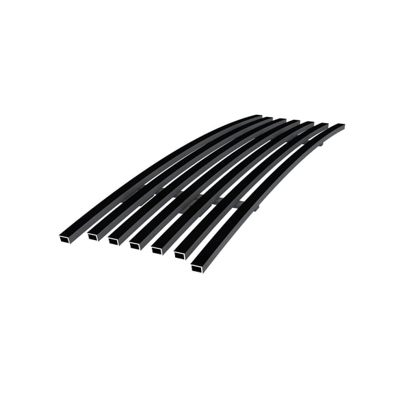 APS Compatible with Ford Excursion F-250 F-350 F-450 F-550 2005-2007 Lower Bumper Black Billet Front Grill Grille Insert F65356H