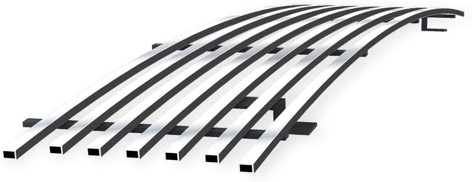 APS Black Billet Lower Bumper Grille Insert – Stainless Steel For Ford F-250 F-350 F-450 F-550 Super Duty 2011-2016 | No Drilling Required
