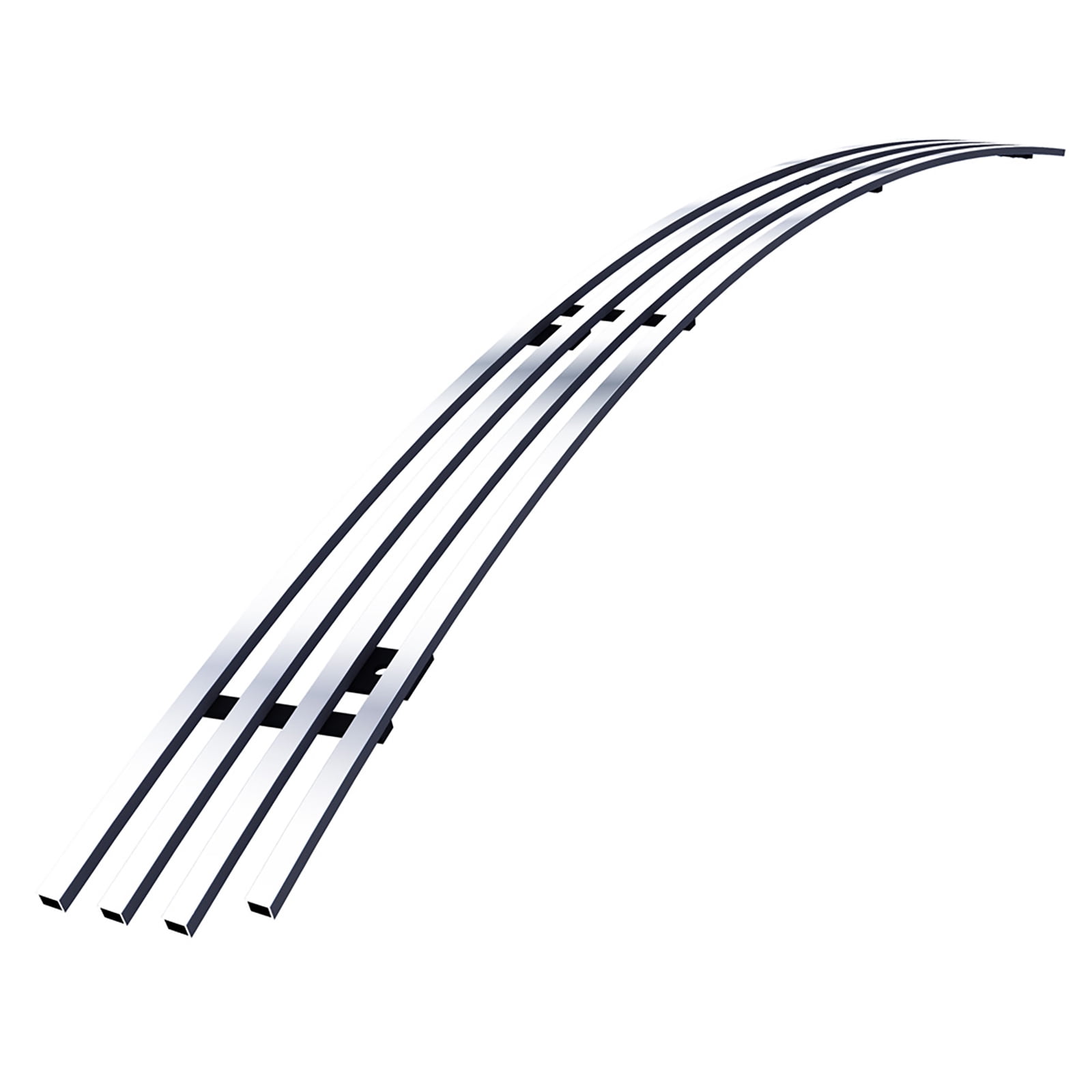 APS Stainless Steel Black Lower Bumper Grille Insert For 2017-2019 GMC Acadia (Model G66416H)