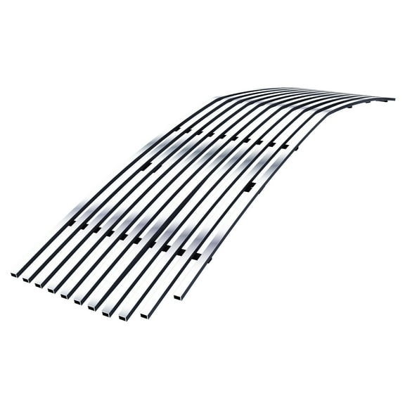 APS Compatible with Ford Mustang 2005-2009 V6 Main Upper Chrome Billet Front Grill Grille Insert F66012A