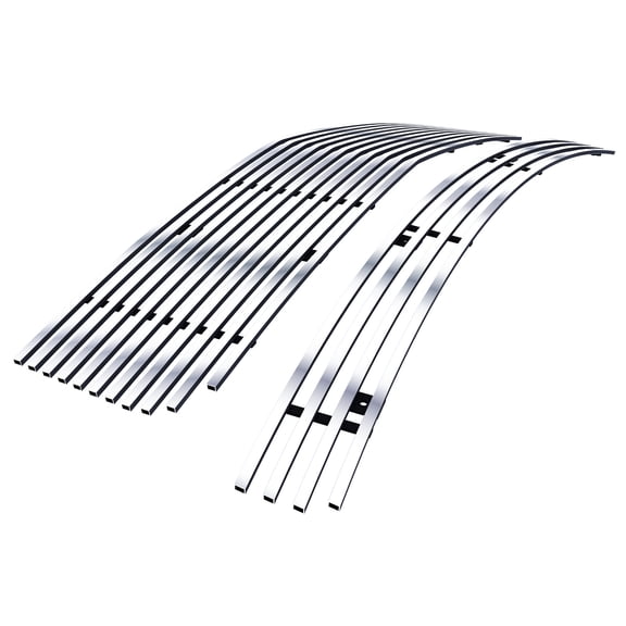 APS Billet Grille Insert Combo for Mustang 05-09 V6 Upper Bumper