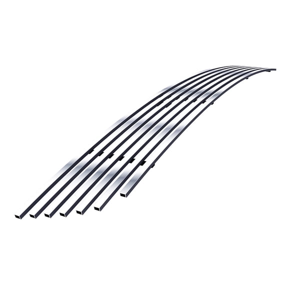 APS Compatible with Ford Mustang GT 2013-2014 Lower Bumper Chrome Billet Front Grill Grille Insert F65926A