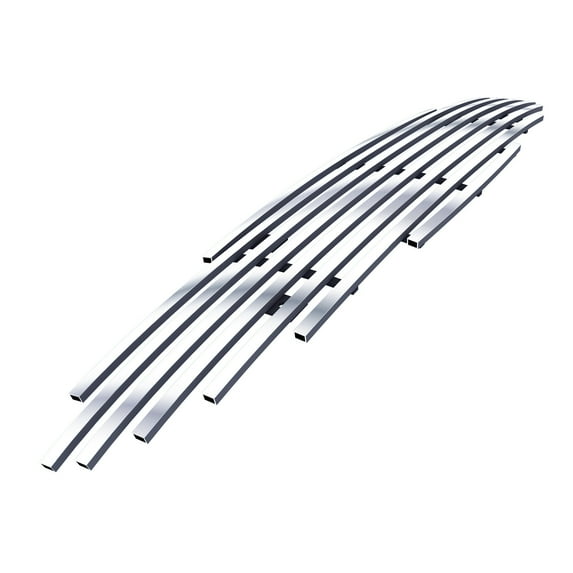 APS Compatible with Ford Taurus 2000-2003 Main Upper Aluminum Chrome Horizontal Billet Grille Insert F65494A