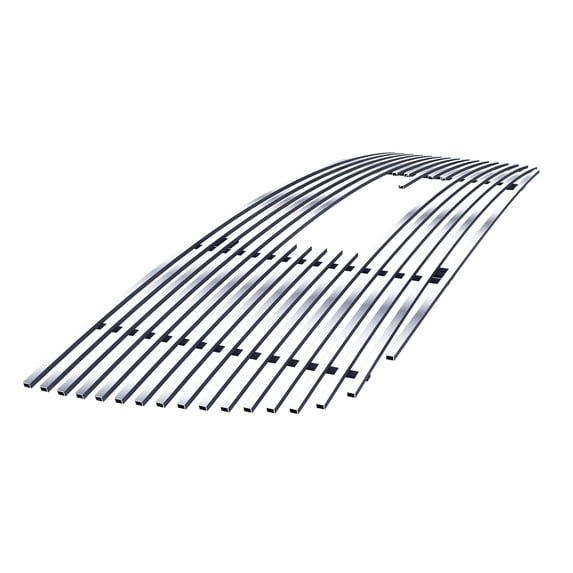 APS Compatible with GMC Savana 2003-2025 Main Upper Stainless Steel Chrome 8x6 Billet Front Grill Grille Insert G65476C
